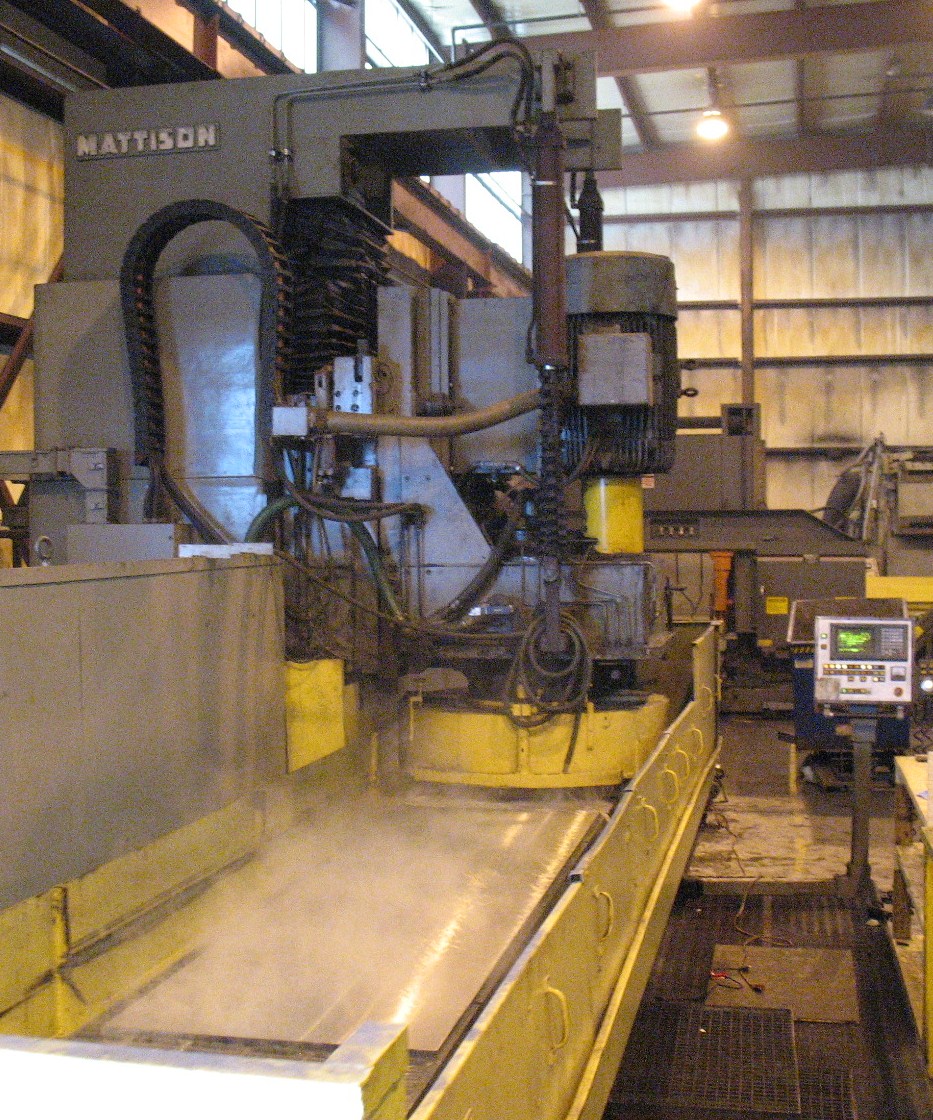 Tool Steel Mattison 400SS machine